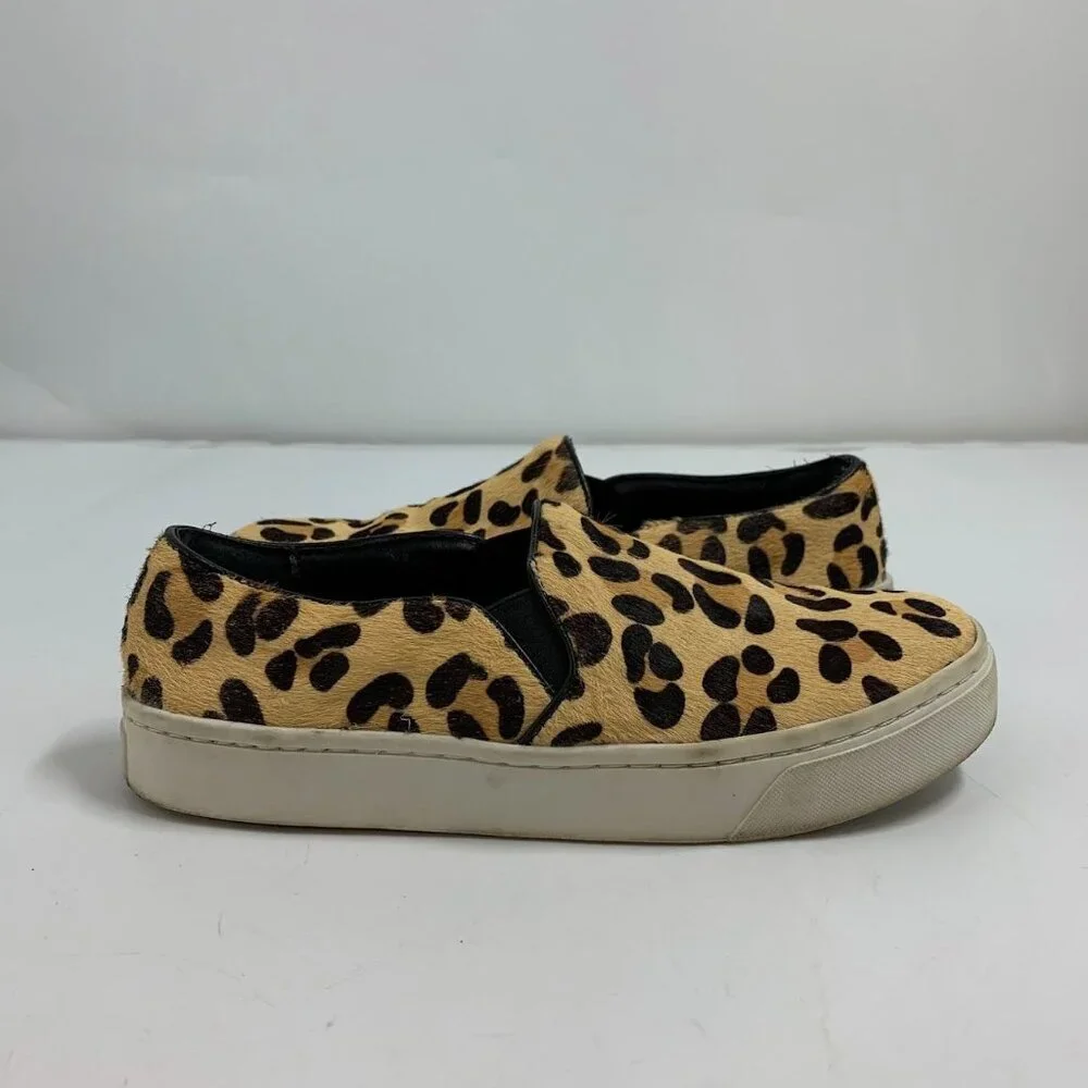 Steve Madden Womens Ecentrcl Brown Slip On Casual Shoes Sneakers Size 7‎